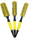 Conjunto 3 Escovas de Cabelo Profissionais - Cerdas de Javali, Cerâmica Thermal, para Todos os Tipos de Cabelo